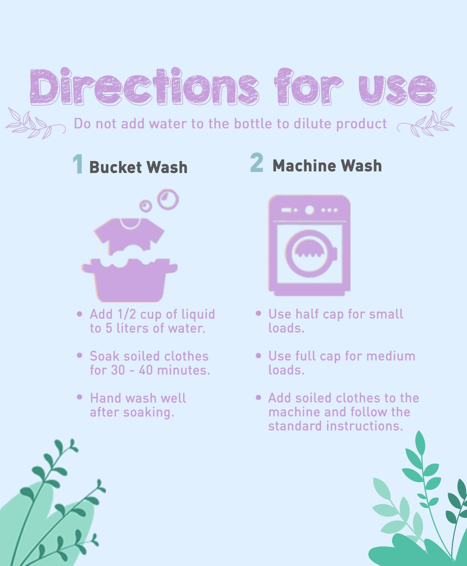 Natural Baby Laundry Detergent Lavender Blossoms - Refill - Windmill Baby