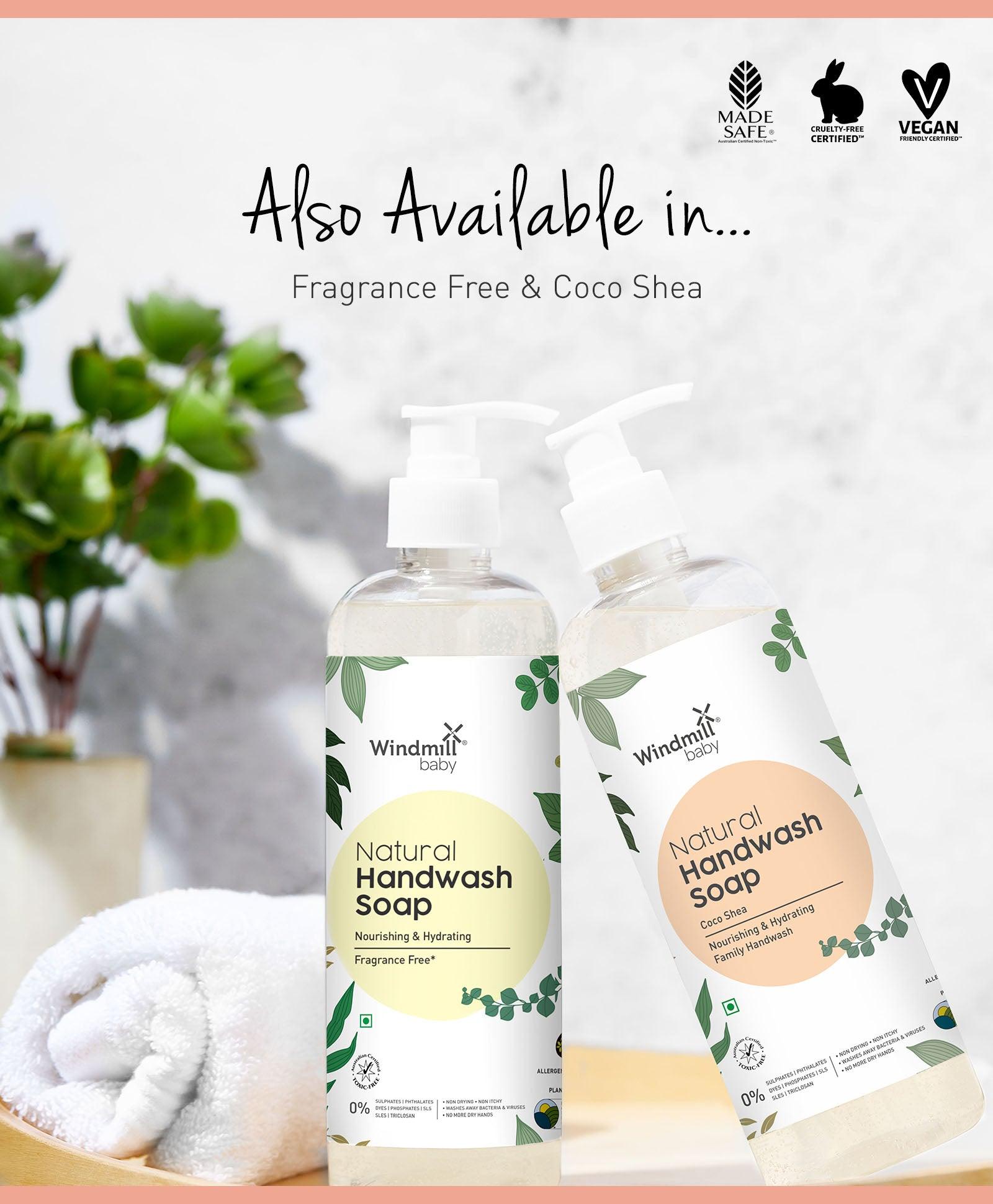 Natural Handwash Liquid Soap Pomelo Fresh - Windmill Baby