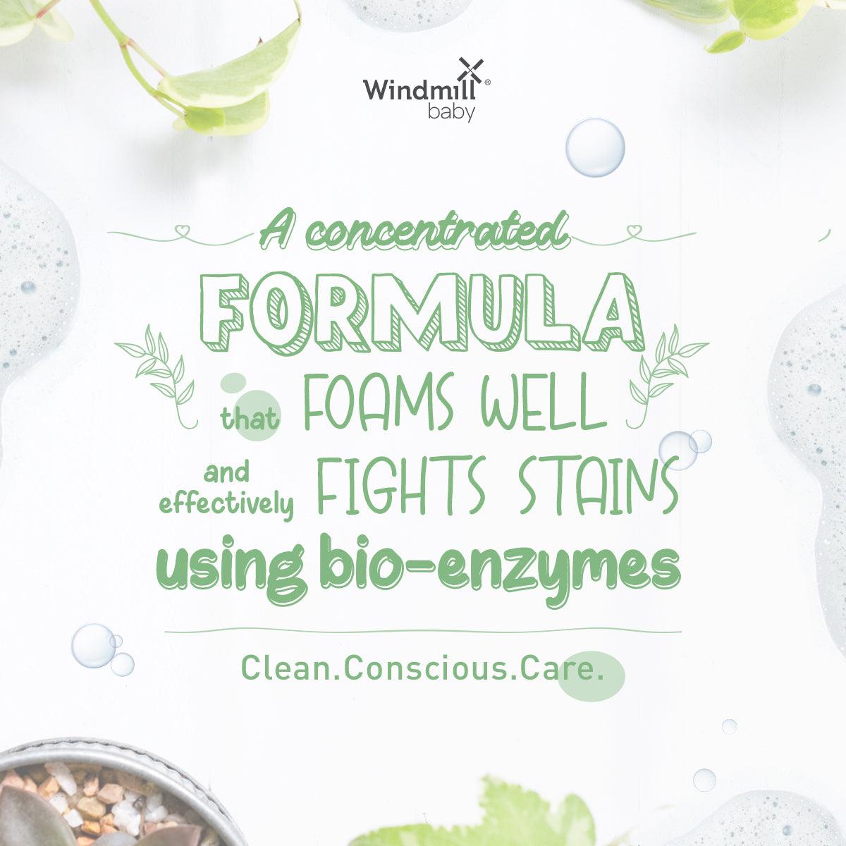 Natural Baby Laundry Detergent - Lavender Blossoms - Windmill Baby