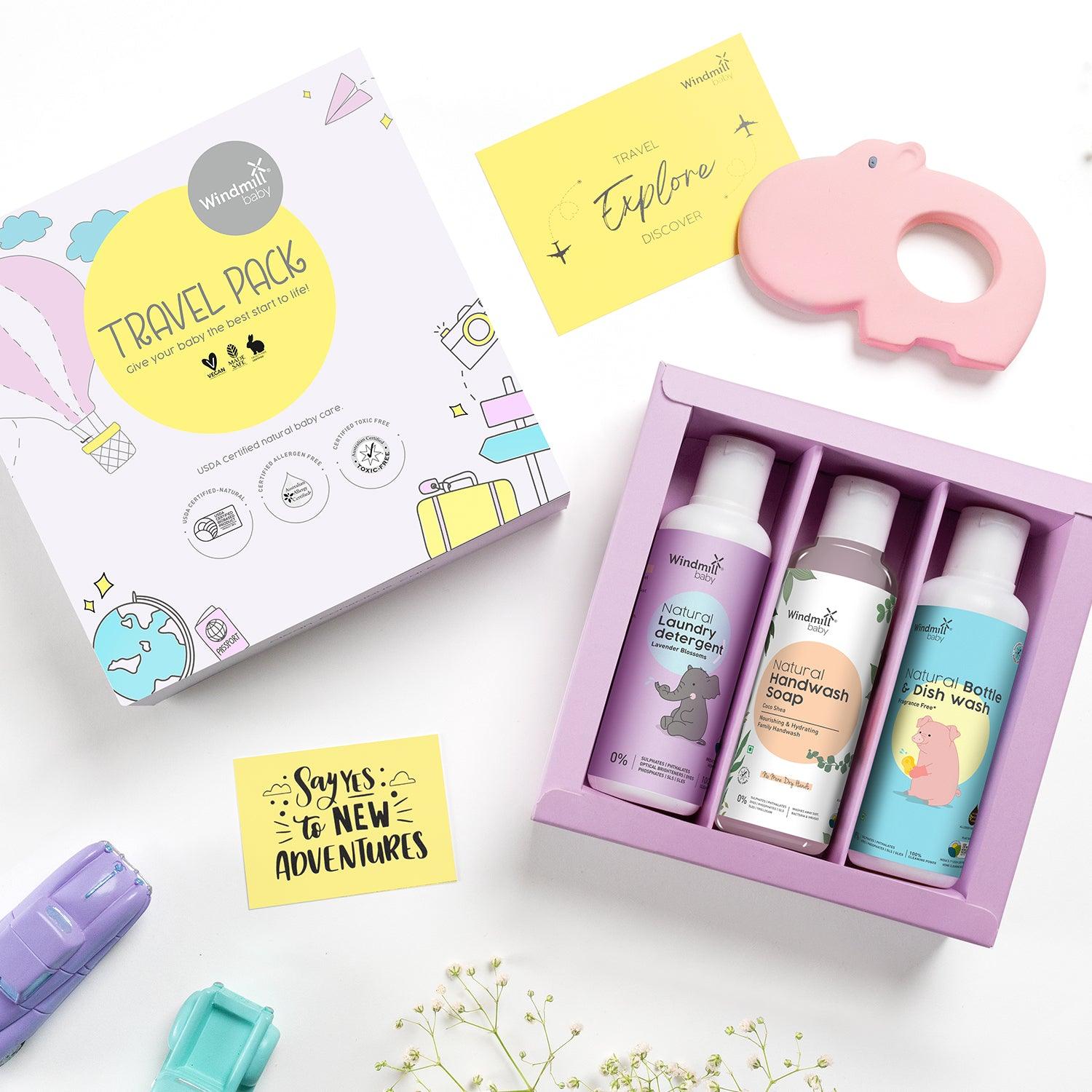 Natural Cleaning Travel Essentials Pack - Windmill Baby