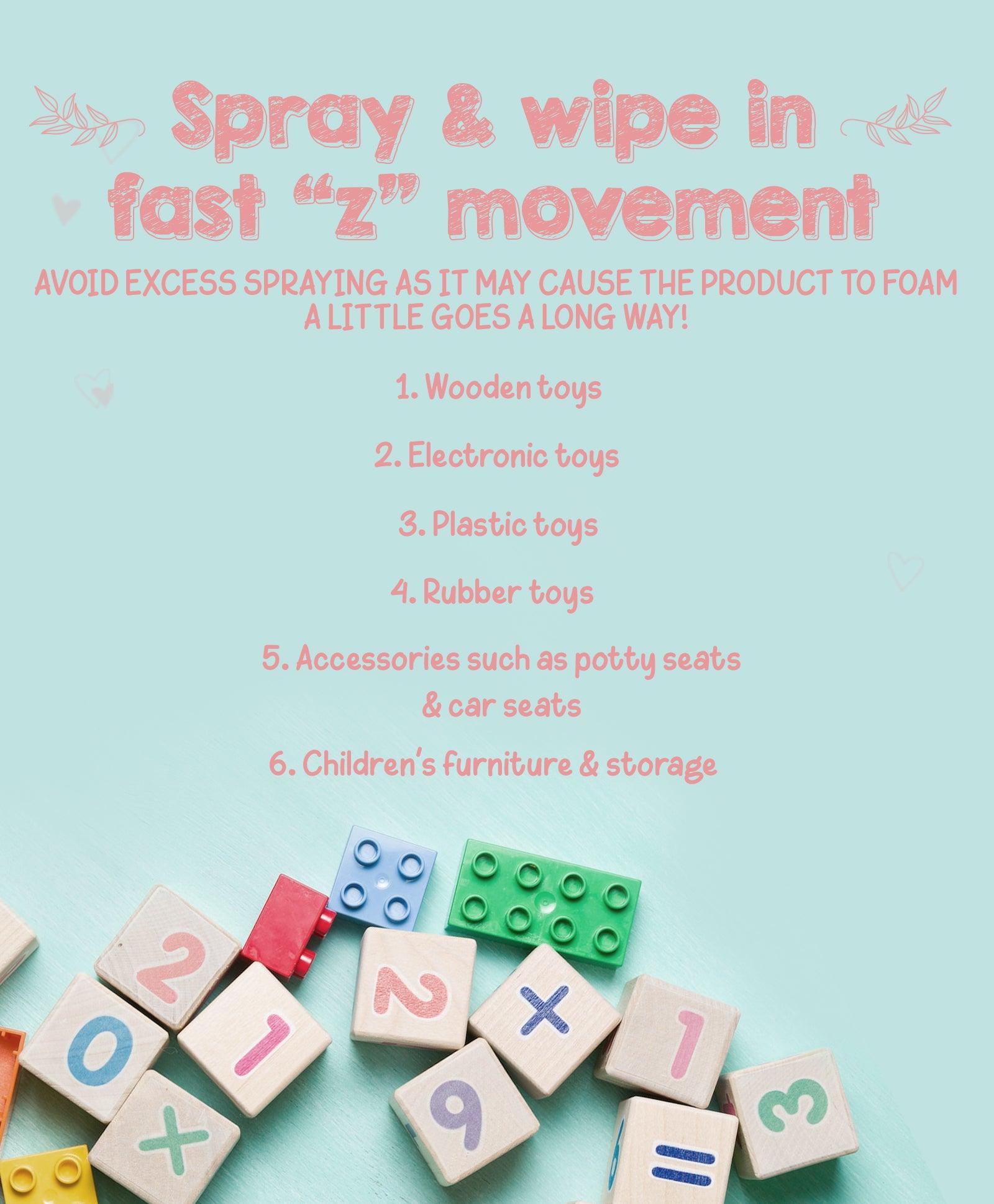 Natural Toy and Multi Surface Cleaner - Fragrance Free - Windmill Baby