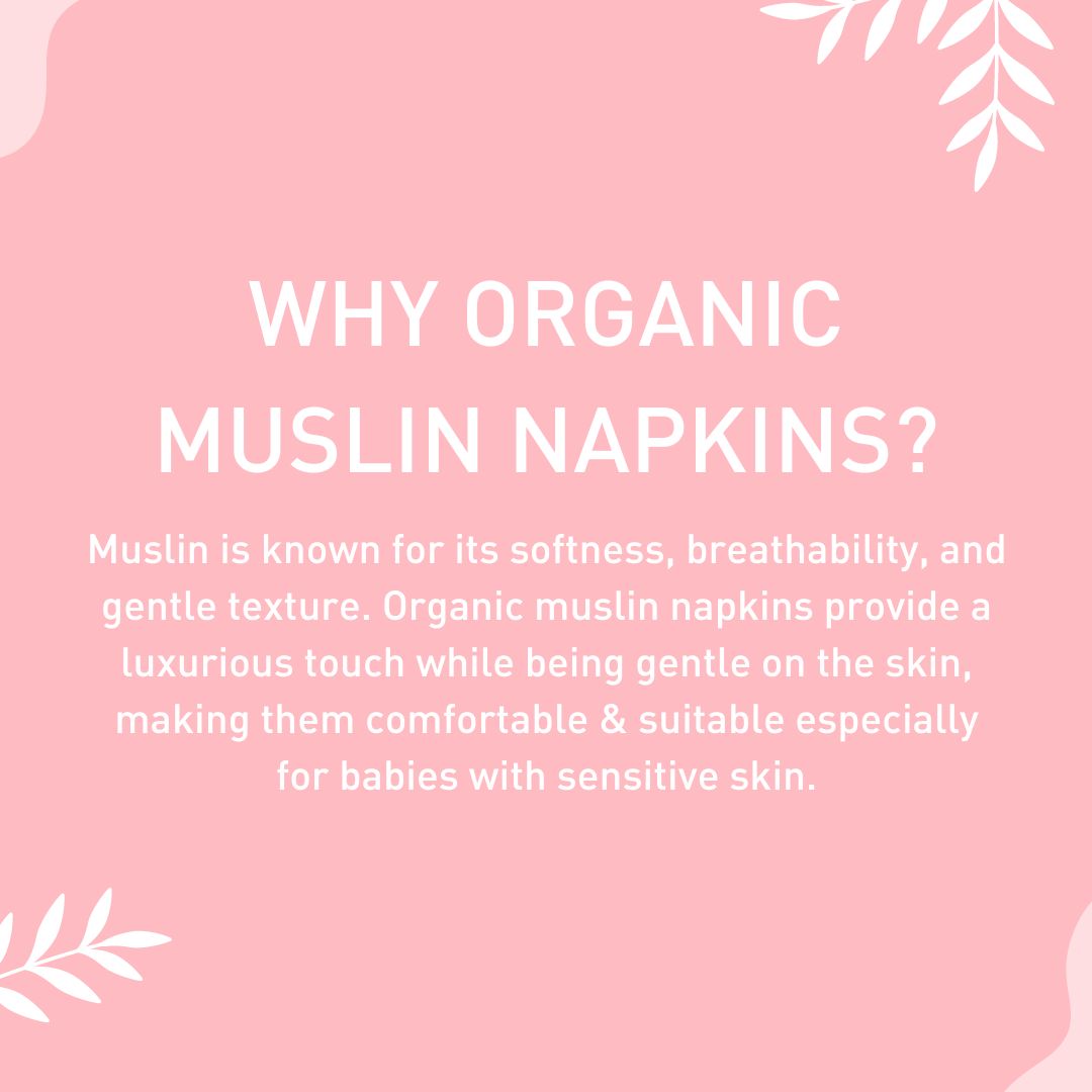Organic Muslin Napkins