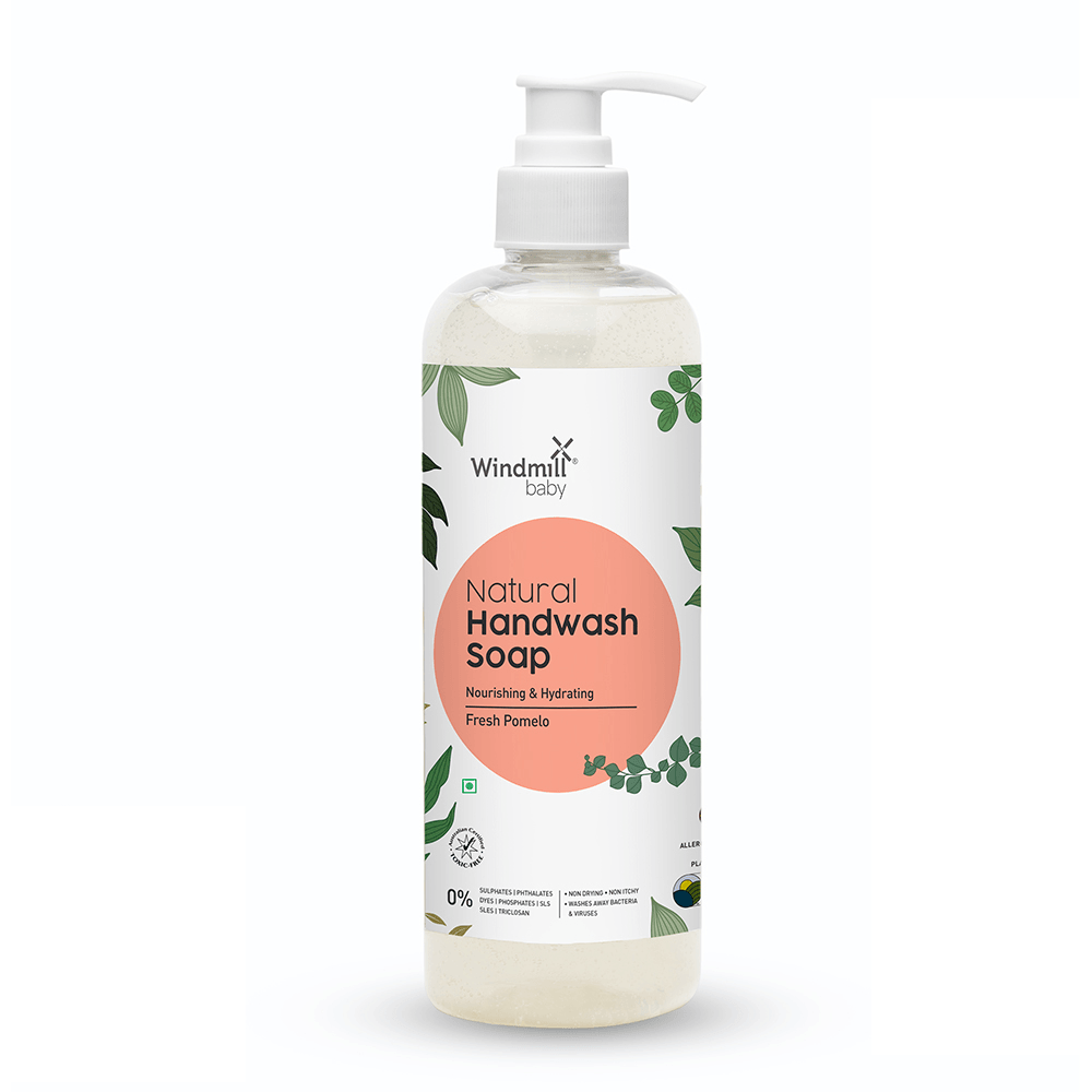 Natural Handwash Liquid Soap Pomelo Fresh - Windmill Baby
