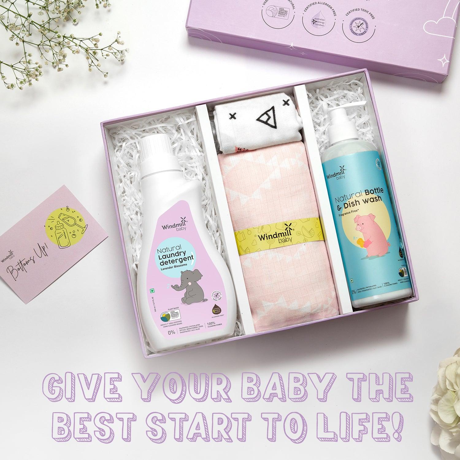 New Born Newborn Essentials Gift Set - Windmill Baby