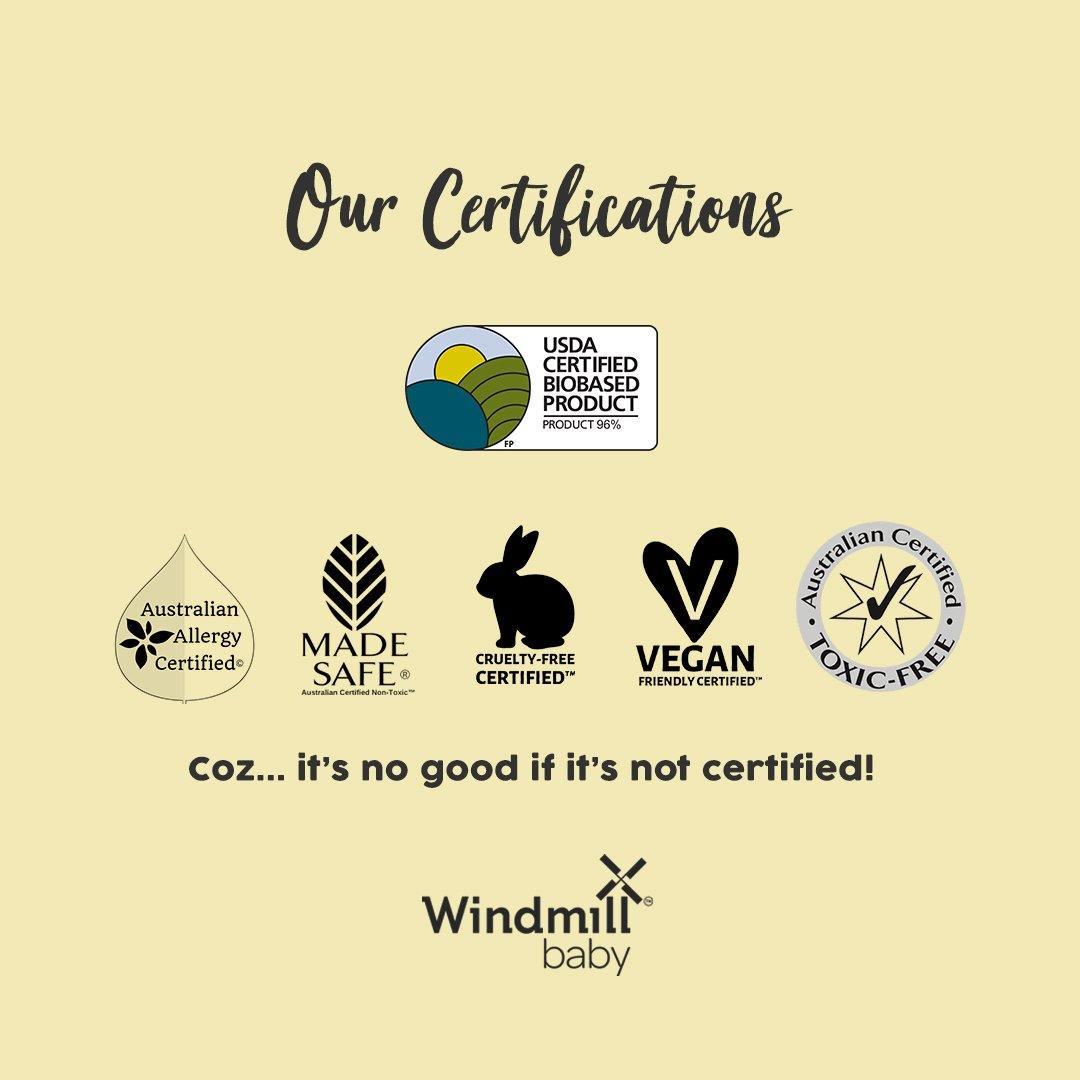 Natural Baby Laundry Detergent Fragrance Free - Windmill Baby