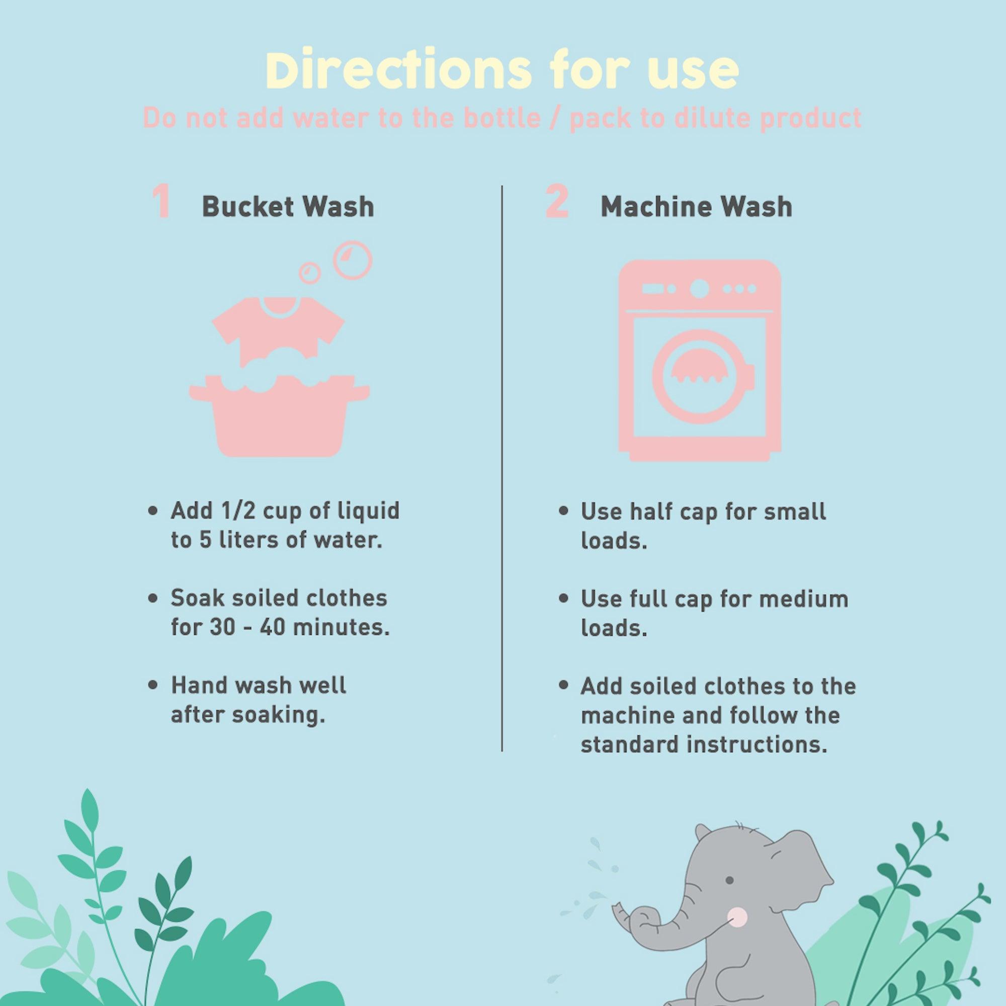 Natural Laundry Detergent Fragrance Free - Refill - Windmill Baby