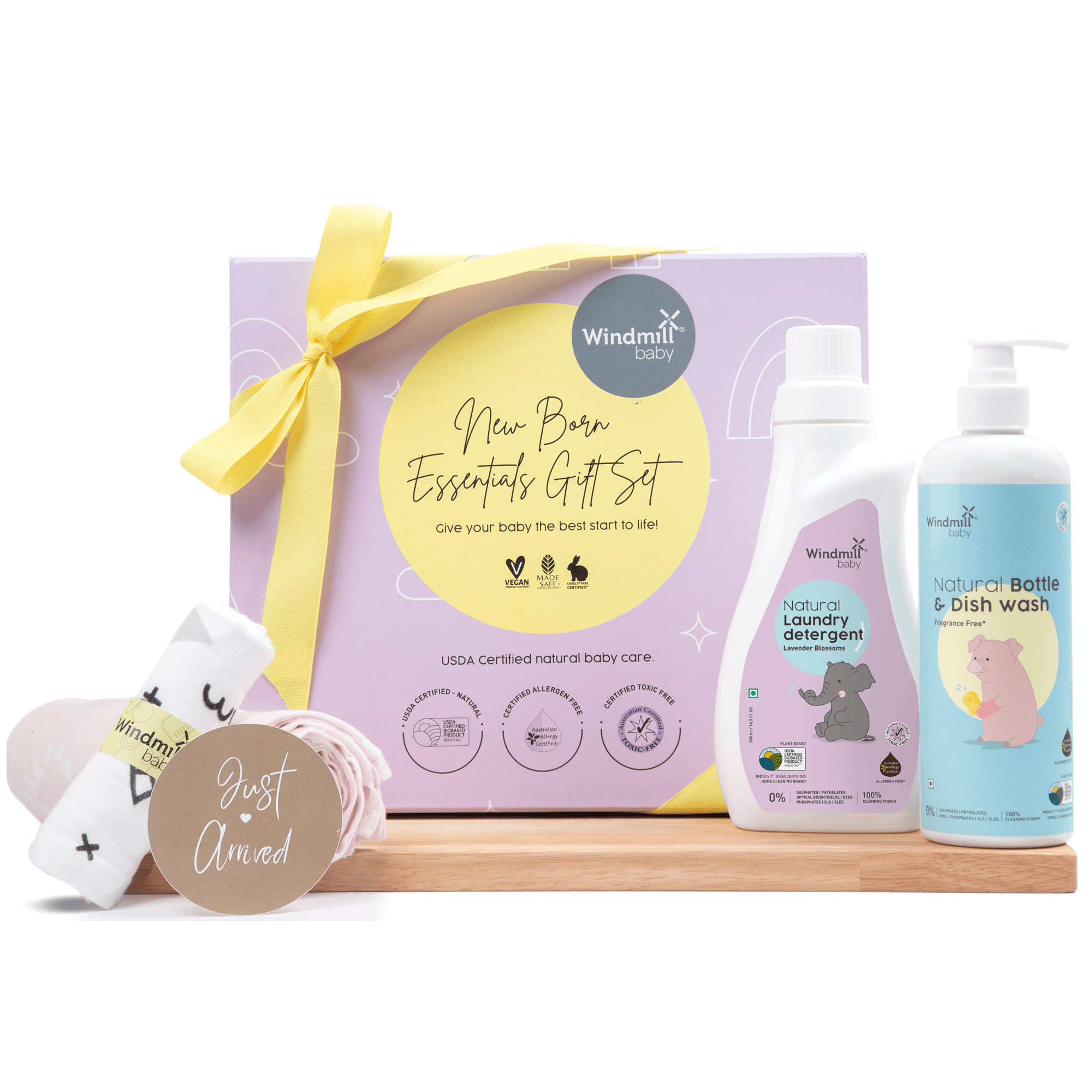New Born Newborn Essentials Gift Set - Windmill Baby