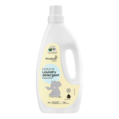 Natural Laundry Detergent Fragrance Free 900ml