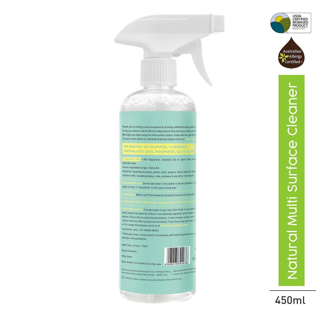 Natural Multi Surface Cleaner - Windmill Baby